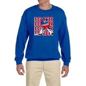 New York Rangers Igor Shesterkin Hockey Sweatshirt